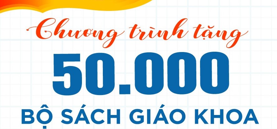 CHƯƠNG TRÌNH 50.000 BỘ SÁCH GIÁO KHOA “CÙNG TIẾP BƯỚC EM ĐẾN TRƯỜNG”:  Trên 18.000 bộ SGK đã đến tay học sinh