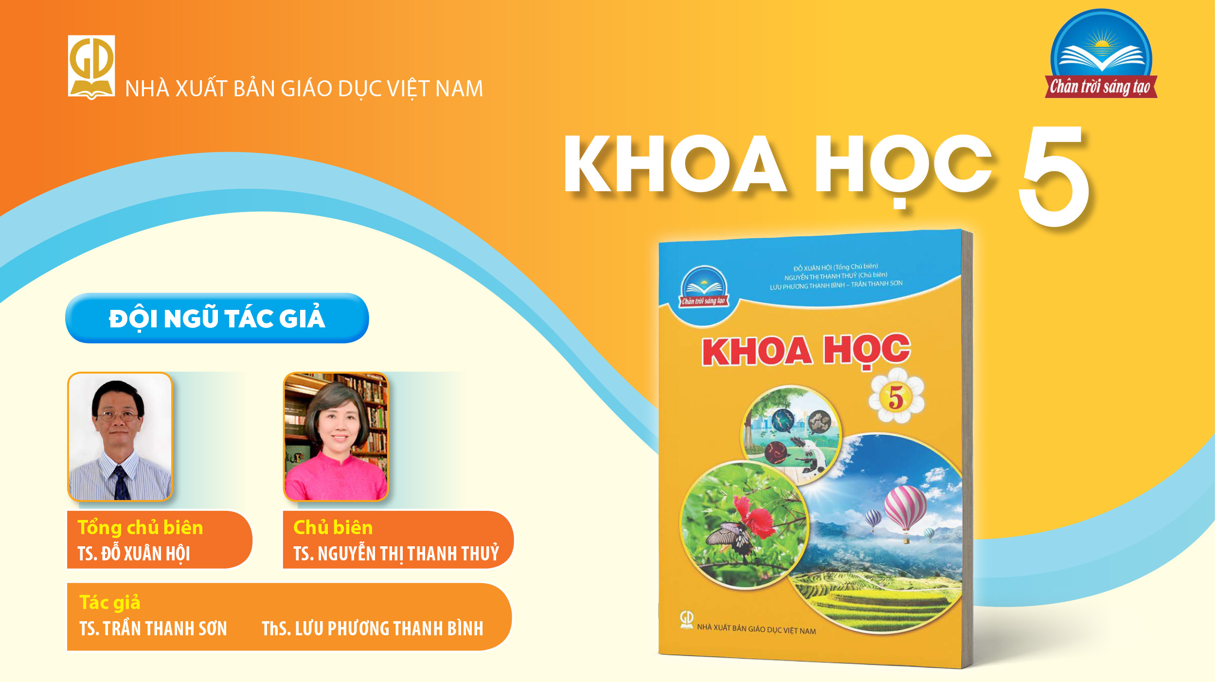 Infographic giới thiệu sách giáo khoa Khoa học 5 - Bộ sách Chân trời sáng tạo