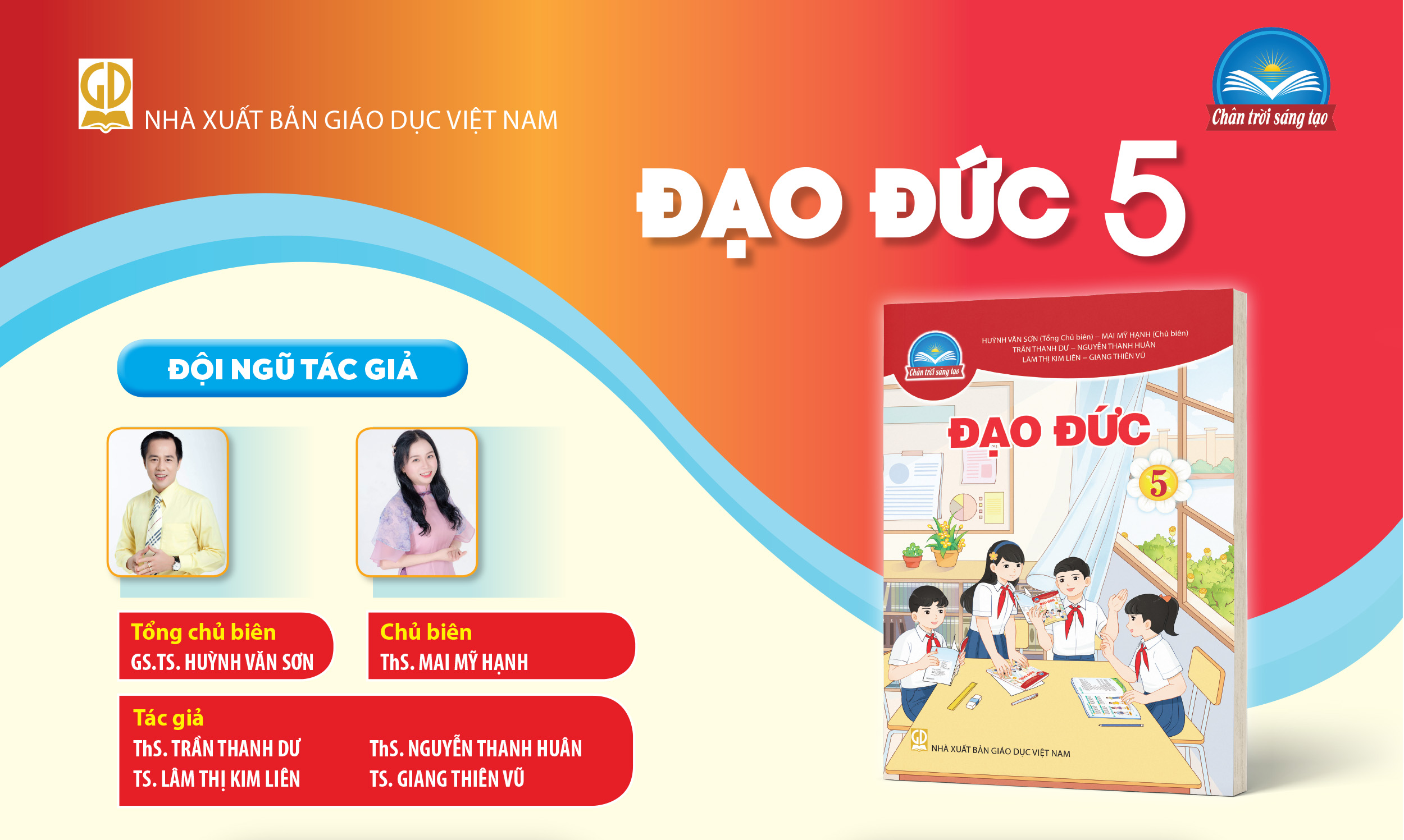 Infographic giới thiệu sách giáo khoa Đạo đức 5 - Bộ sách Chân trời sáng tạo