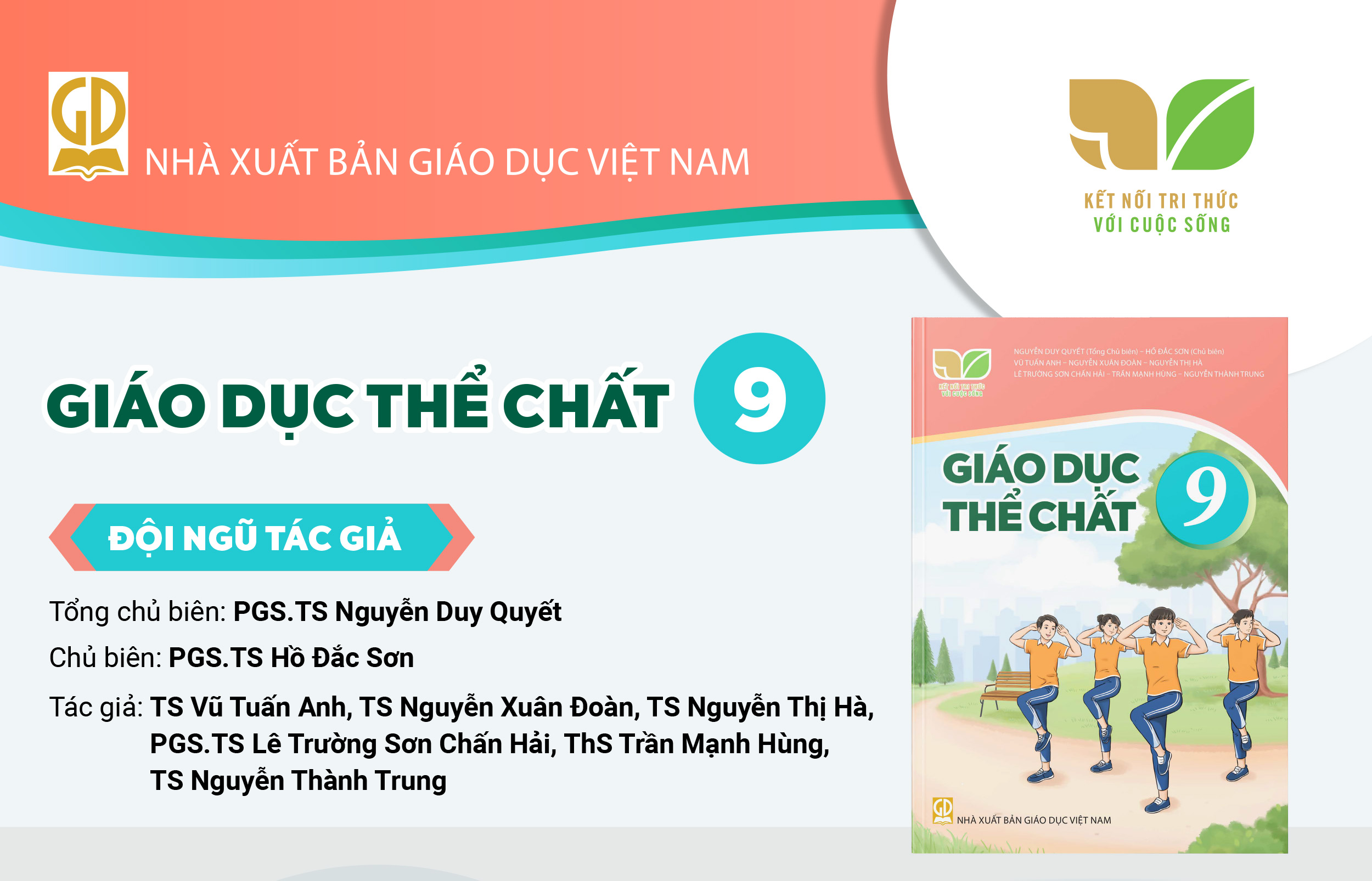 Infographic giới thiệu sách giáo khoa Giáo dục thể chất 9 - Bộ sách Kết nối tri thức với cuộc sống