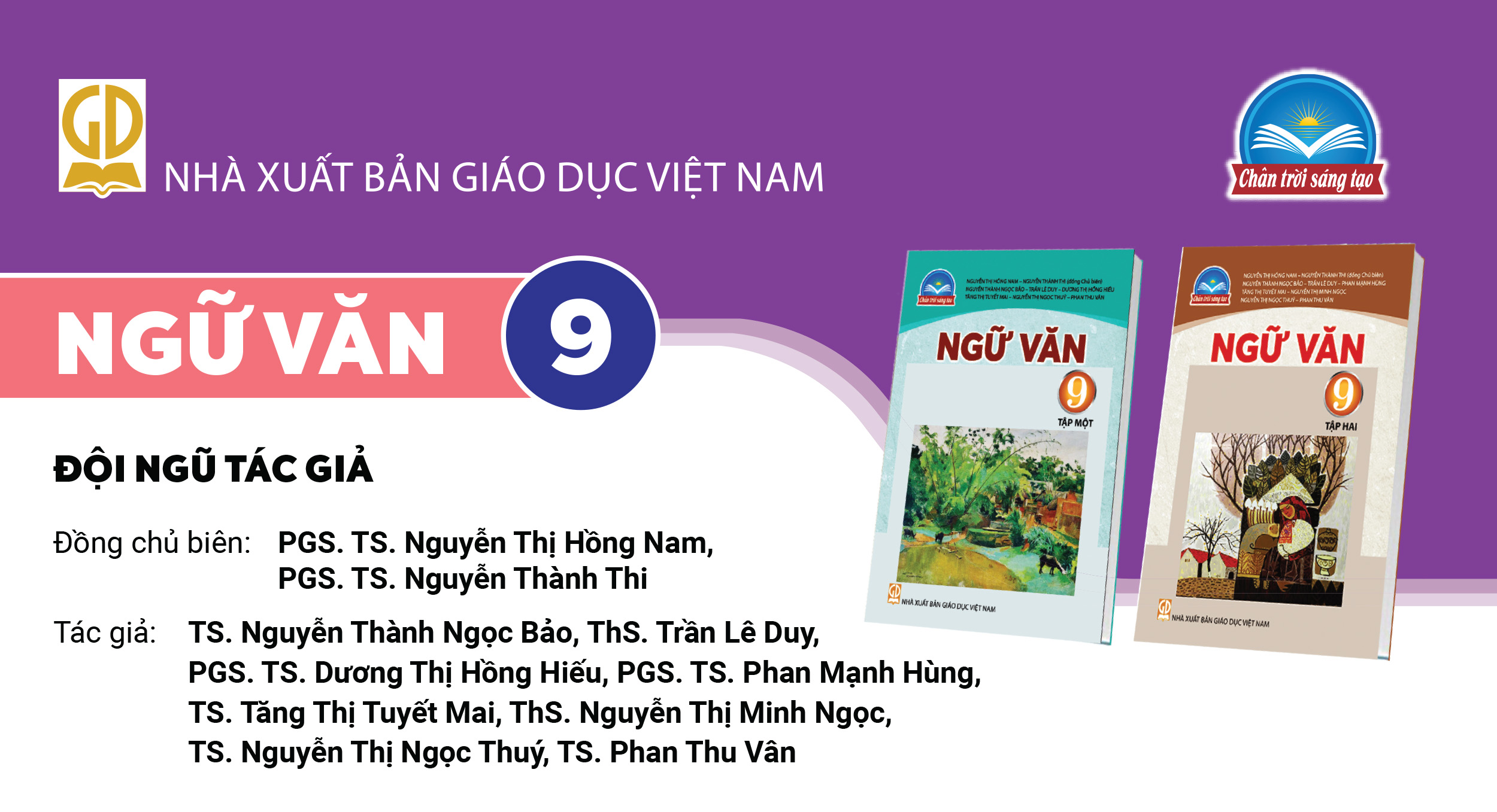 Infographic giới thiệu sách giáo khoa Ngữ văn 9 - Bộ sách Chân trời sáng tạo