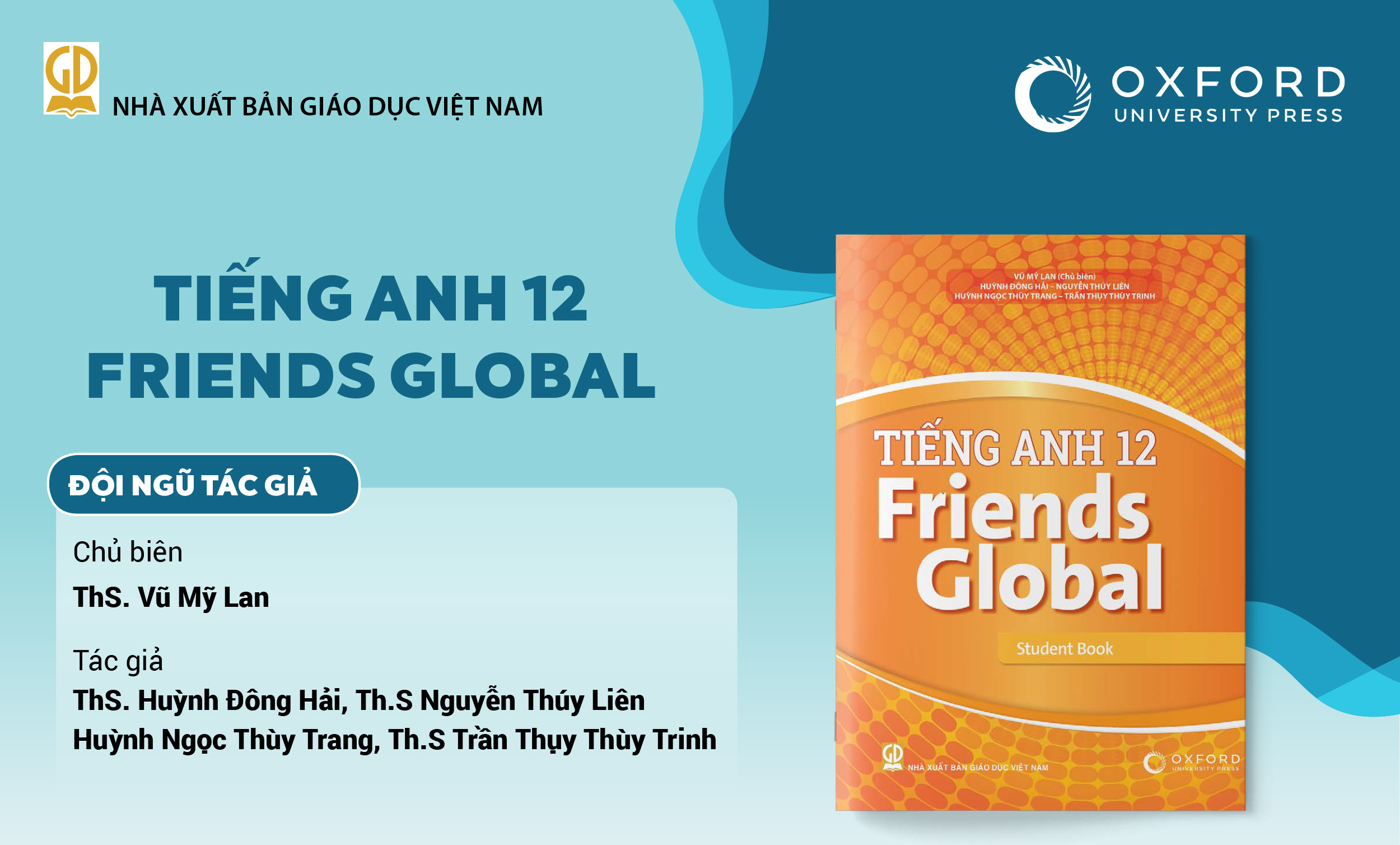 Infographic giới thiệu sách giáo khoa Tiếng Anh 12 Friends global - Bộ sách Chân trời sáng tạo