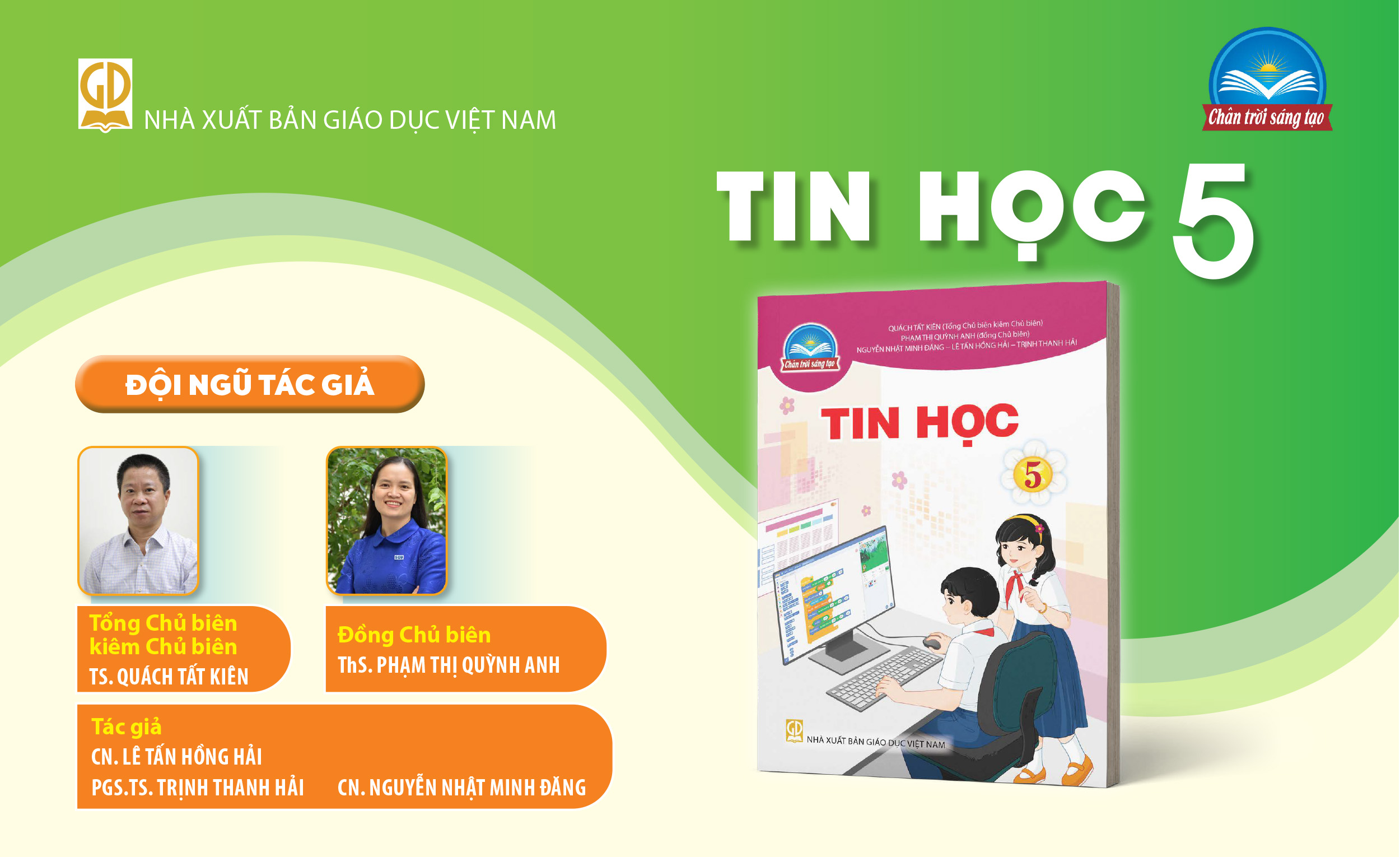  Infographic giới thiệu sách giáo khoa Tin học 5 - Bộ sách Chân trời sáng tạo