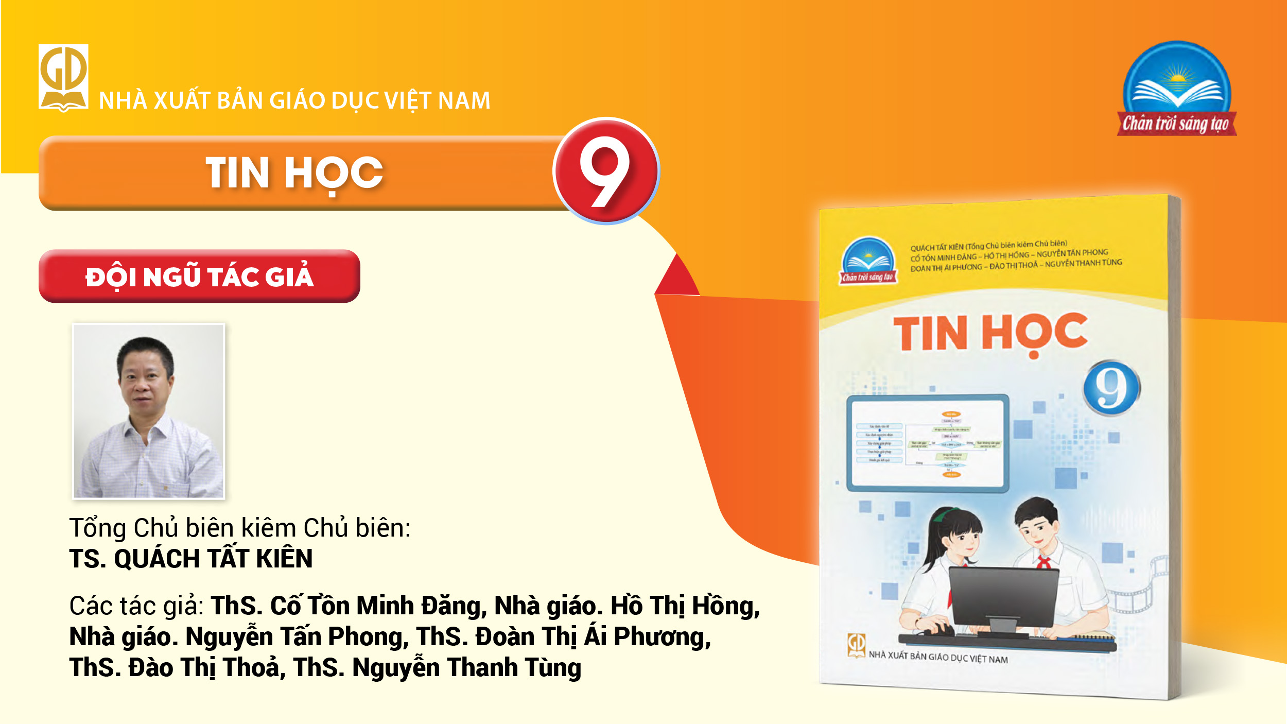 Infographic giới thiệu sách giáo khoa Tin học 9 - Bộ sách Chân trời sáng tạo