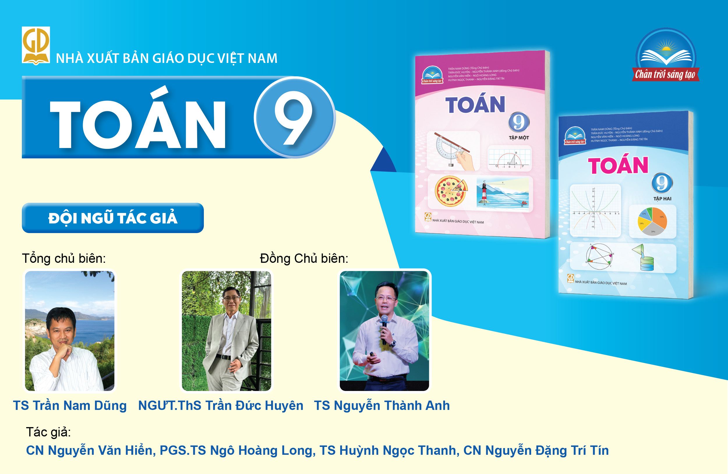 Infographic giới thiệu sách giáo khoa Toán 9 - Bộ sách Chân trời sáng tạo