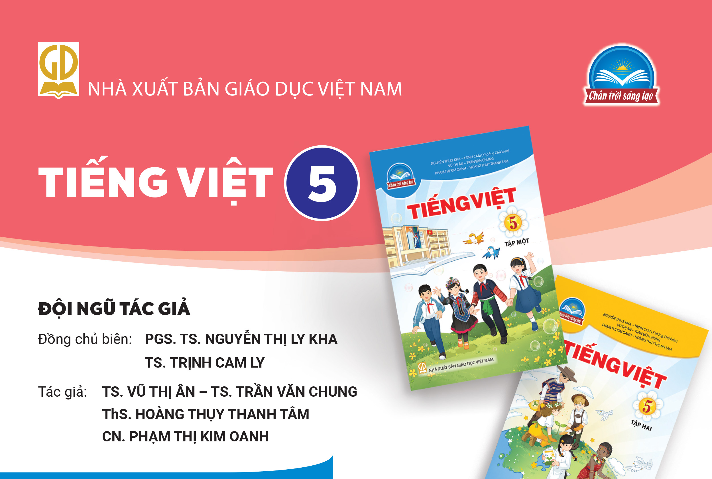 Infographic giới thiệu sách giáo khoa Tiếng Việt 5 - Bộ sách Chân trời sáng tạo