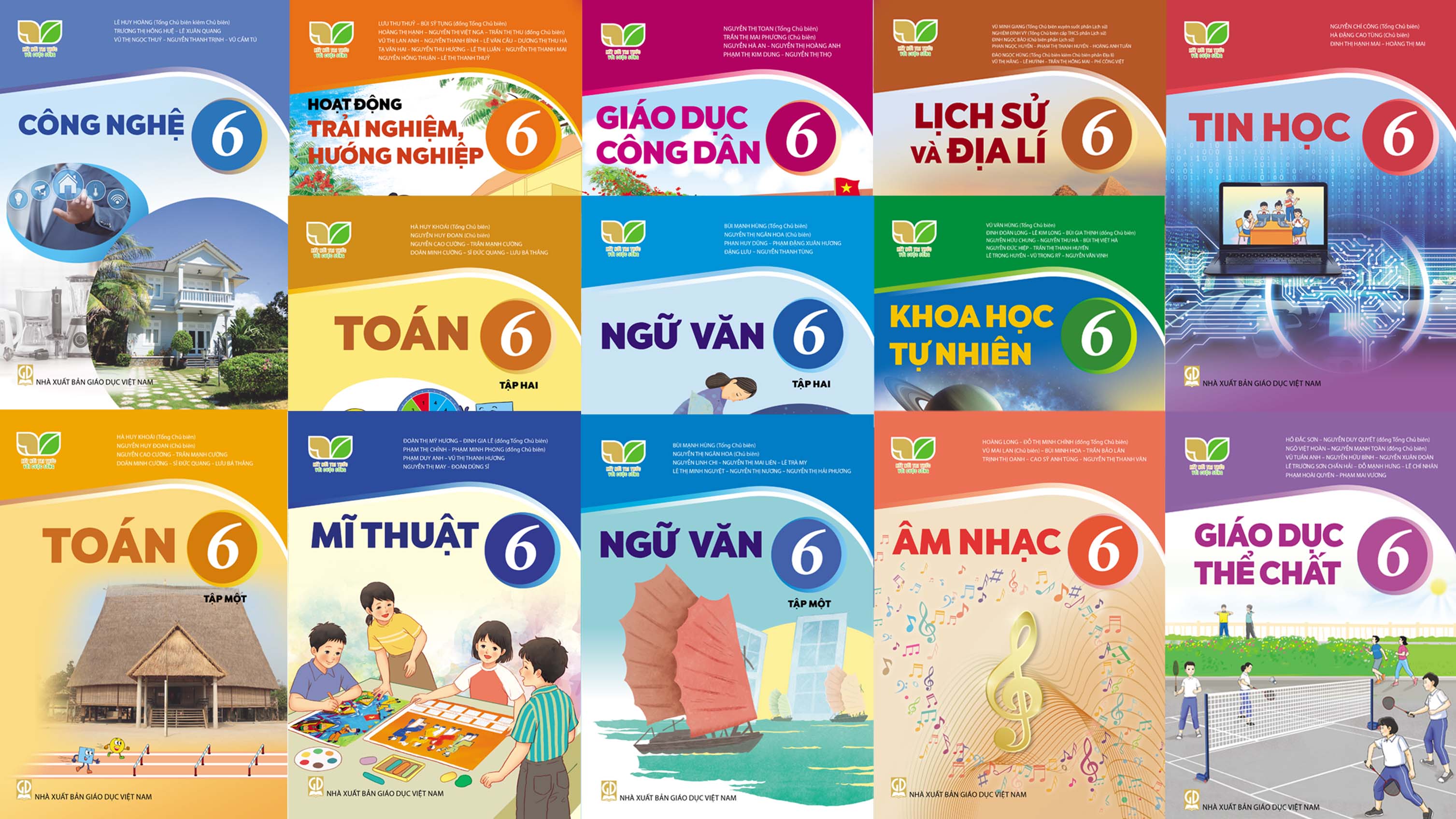 Giới thiệu Sách giáo khoa lớp 6 bộ sách Kết nối tri thức với cuộc sống