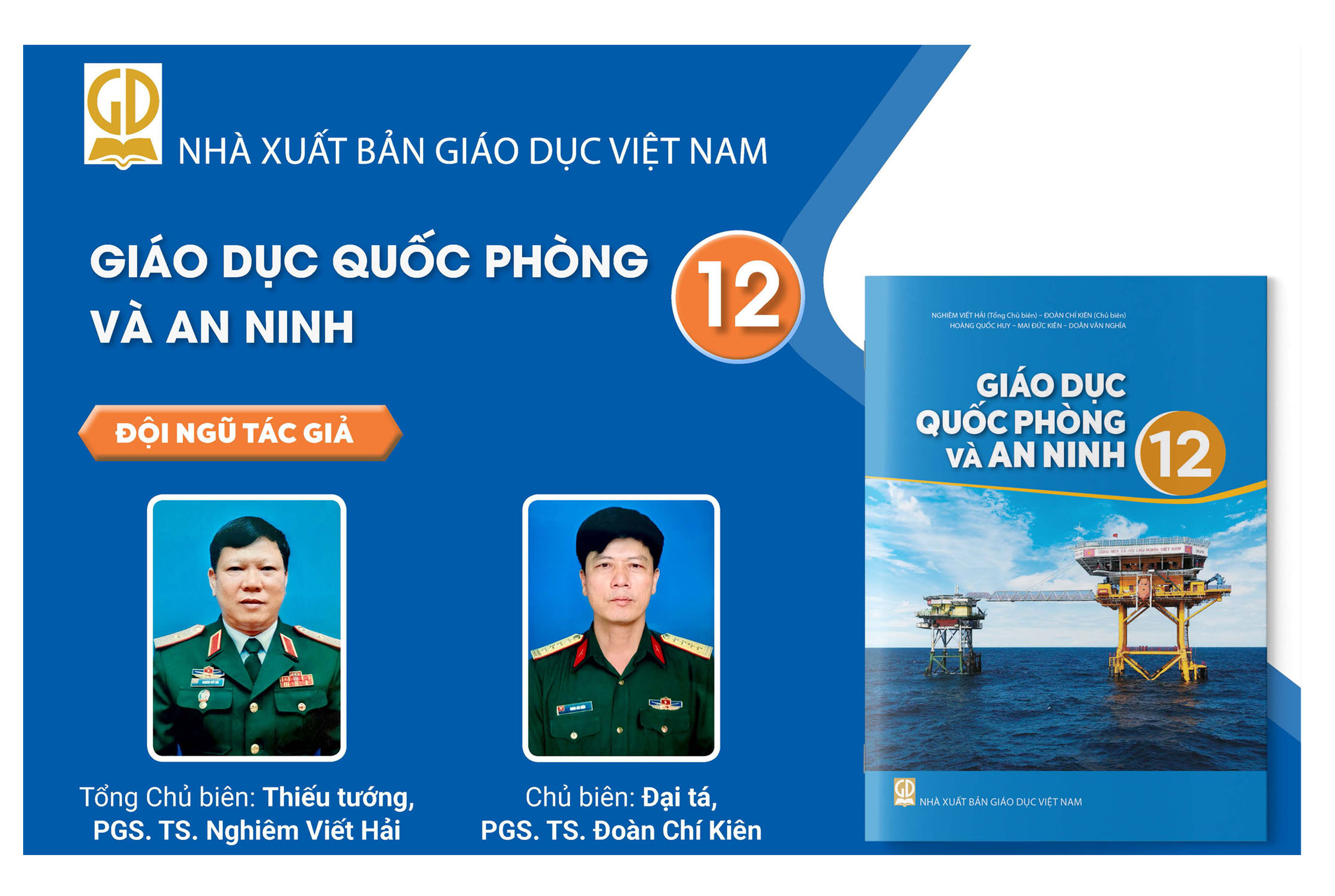 Infographic giới thiệu sách giáo khoa Giáo dục Quốc phòng và An ninh 12