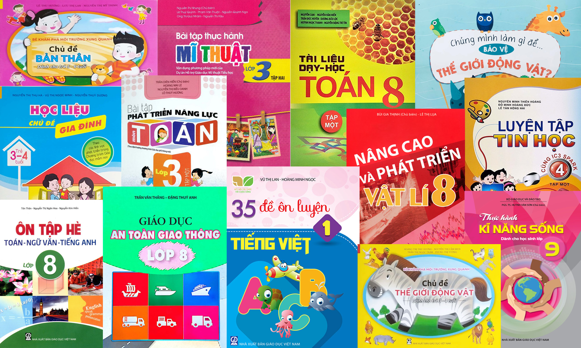 Danh mục sách phát hành tháng 5 - 2021 của NXB Giáo dục Việt Nam