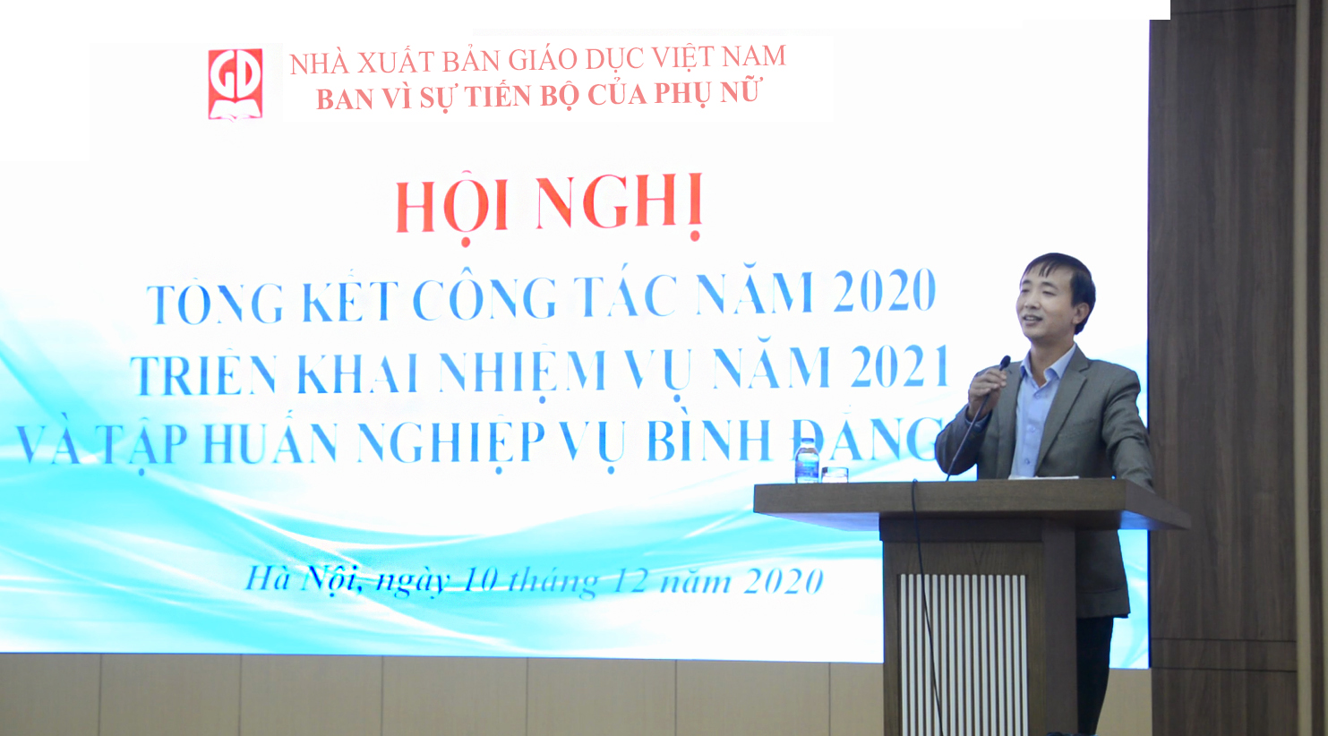 Hội nghị tổng kết hoạt động Vì sự tiến bộ của Phụ nữ năm 2020, triển khai nhiệm vụ năm 2021 và Tập huấn công tác bình đẳng giới