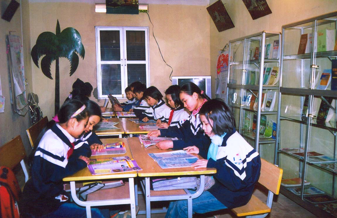 Trường Tiểu học Lê thị Hồng Gấm khởi động học kì II với Mô hình Thư viện  Room To Read