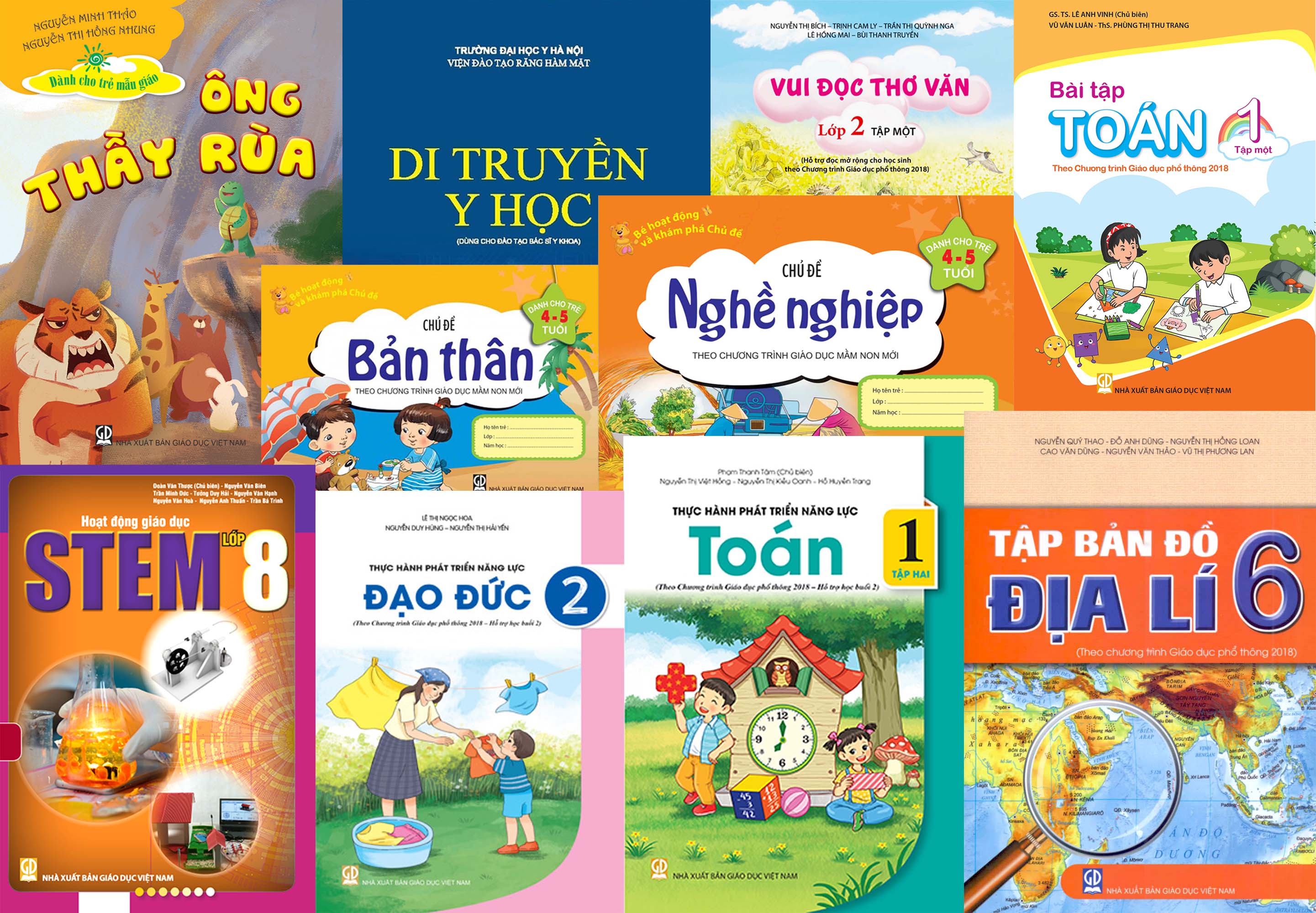 Danh mục sách tham khảo tháng 10 năm 2021 do NXB Giáo dục Việt Nam phát hành