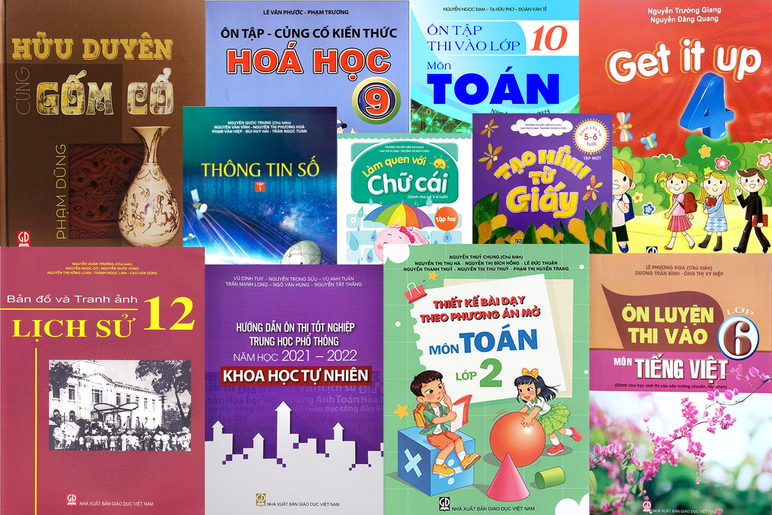 Danh mục sách tham khảo do NXB Giáo dục Việt Nam phát hành tháng 3 năm 2022 