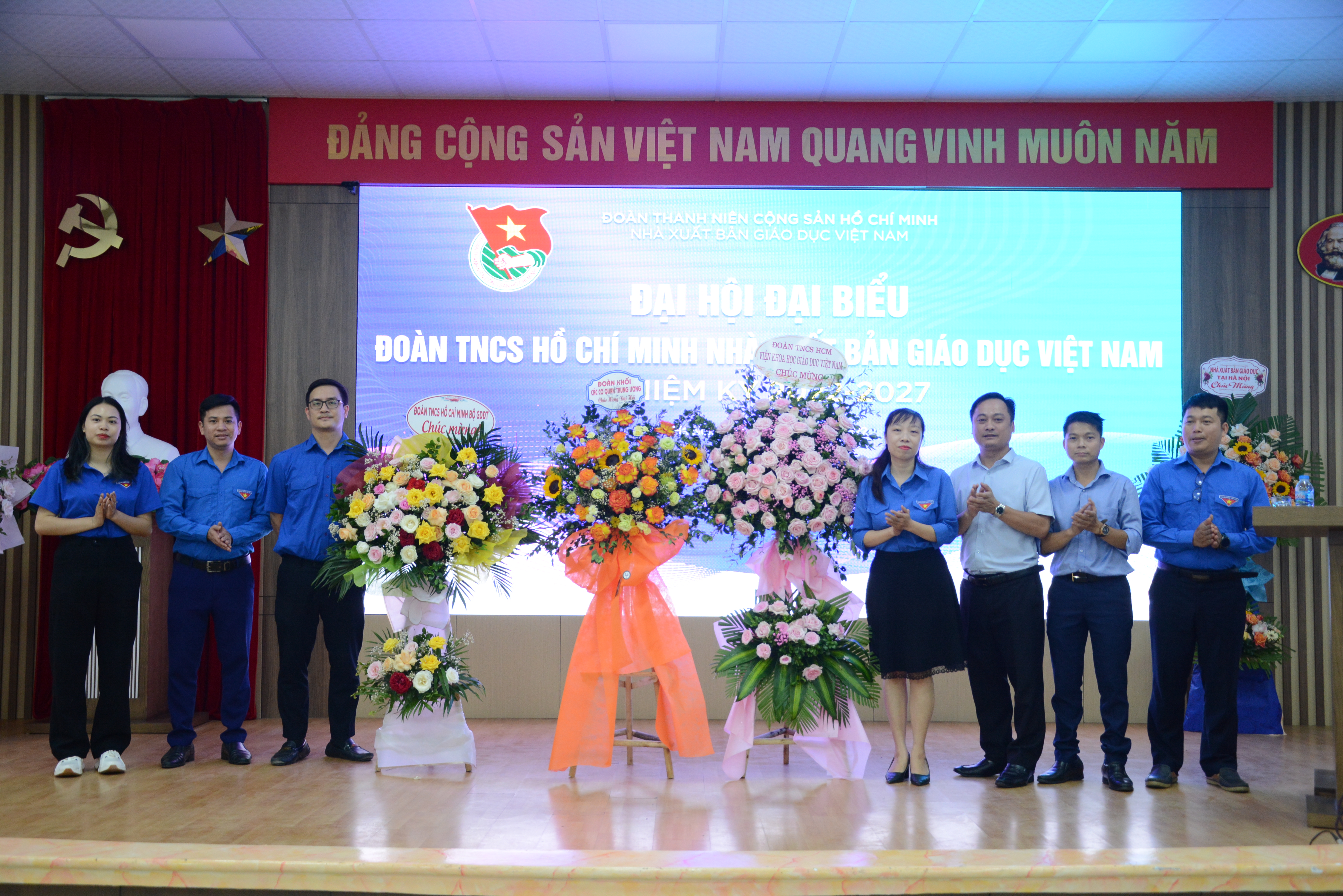 ĐẠI HỘI ĐAI BIỂU ĐOÀN TNCS HỒ CHÍ MINH NHÀ XUẤT BẢN GIÁO DỤC VIỆT NAM NHIỆM KỲ 2022 - 2027