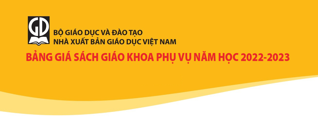 Bảng giá sách giáo khoa phục vụ năm học 2022 - 2023