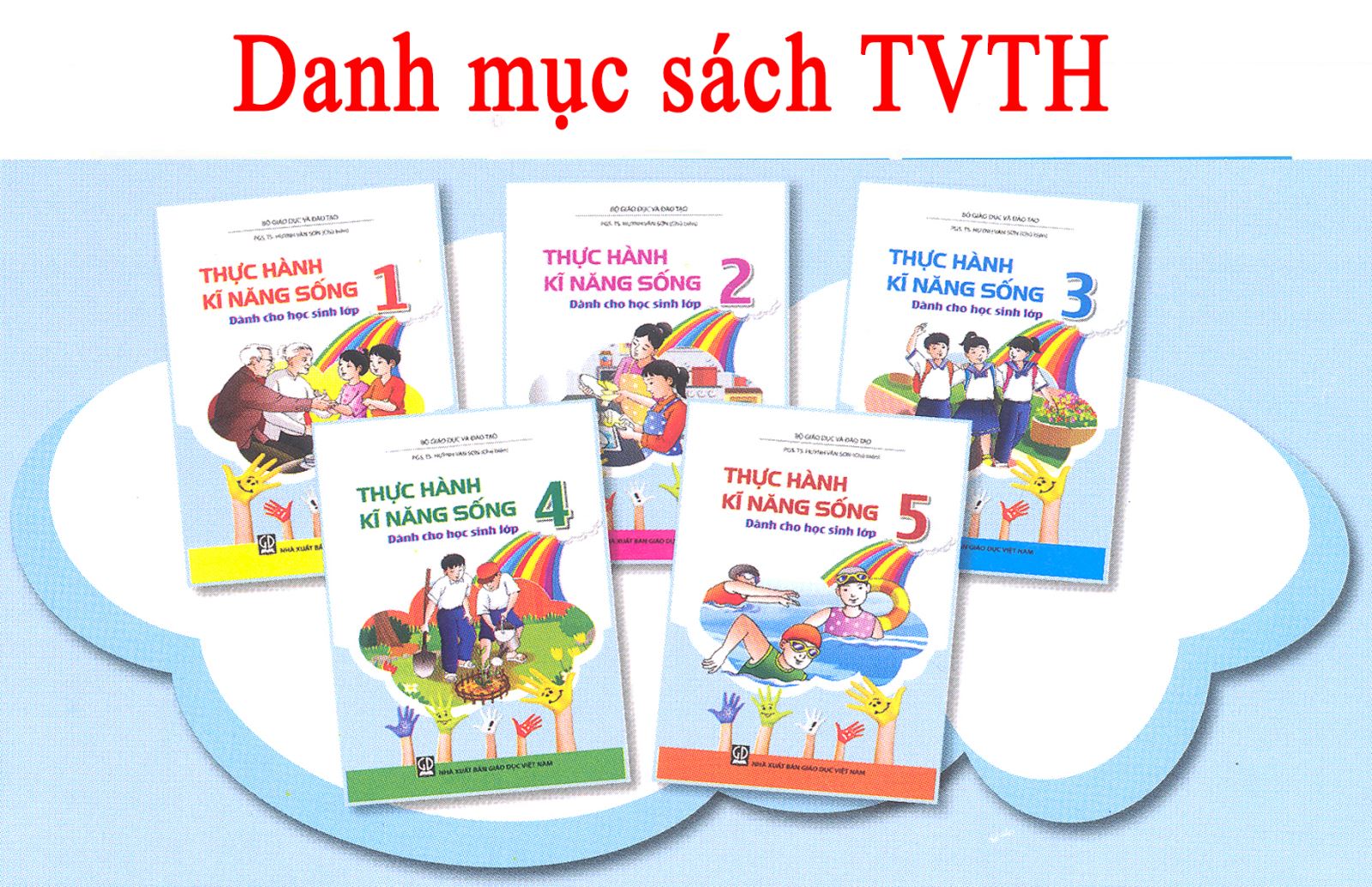 Danh mục các tủ sách dùng trong TVTH từ năm học 2017 - 2018