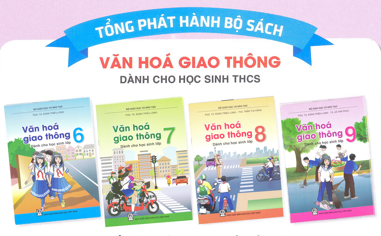 Bộ sách Văn hóa giao thông dành cho học sinh THCS