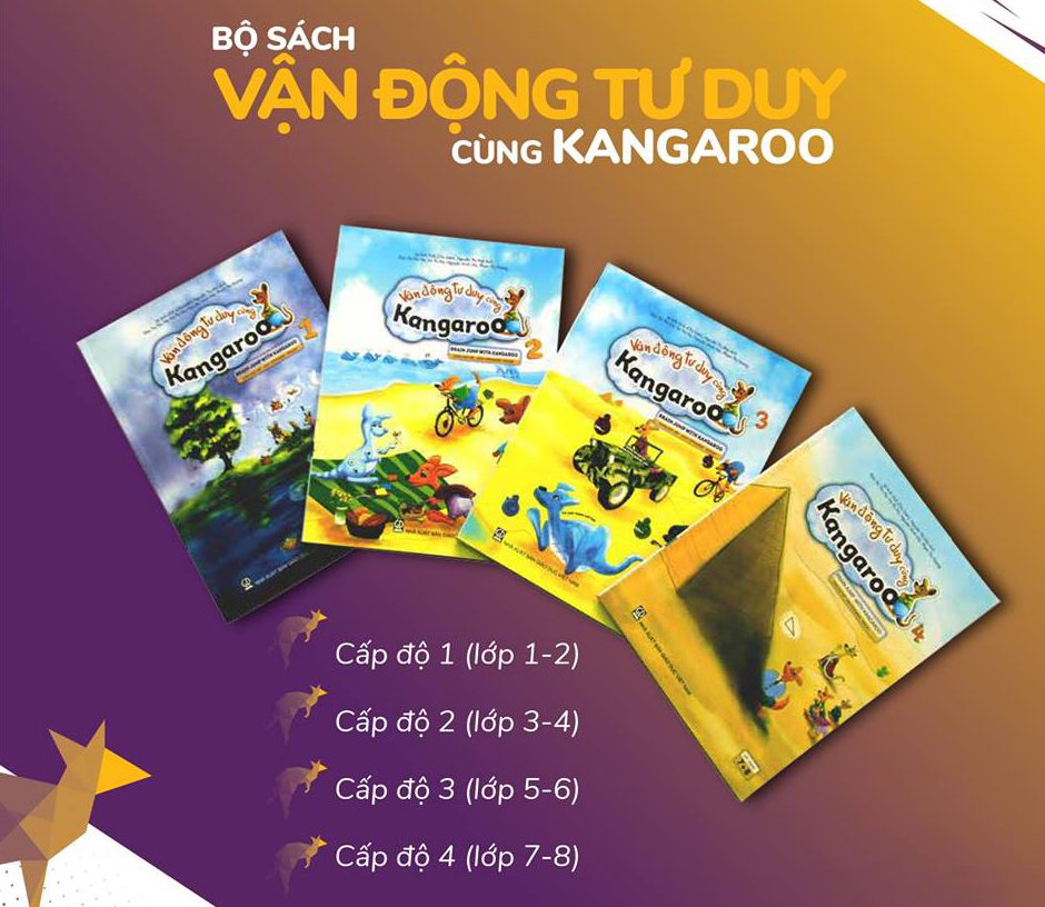 Bộ sách Vận động tư duy cùng Kangaroo