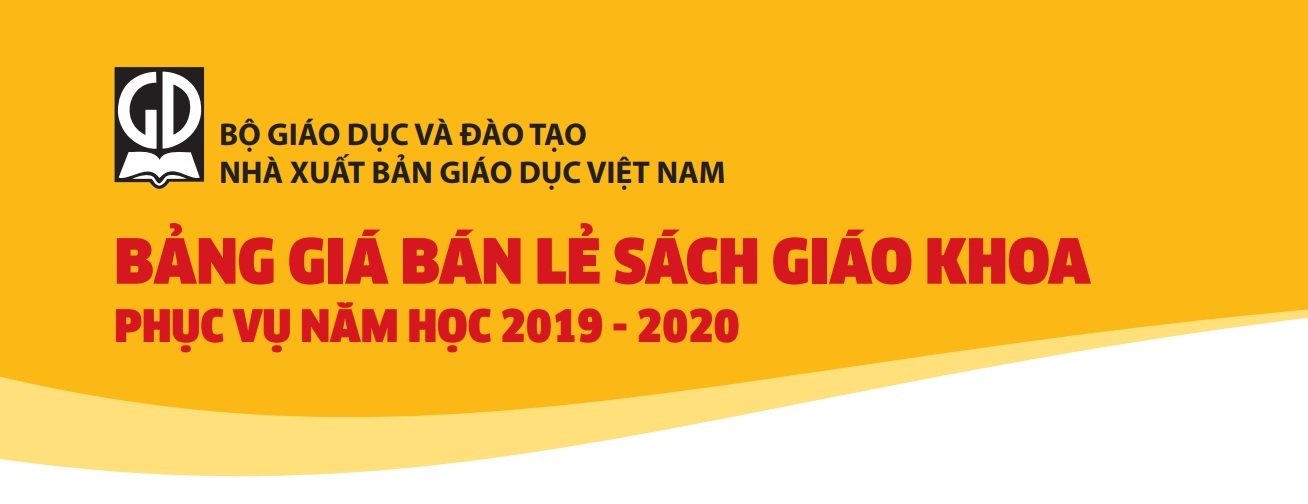 Bảng giá bán lẻ sách giáo khoa phục vụ năm học 2019-2020