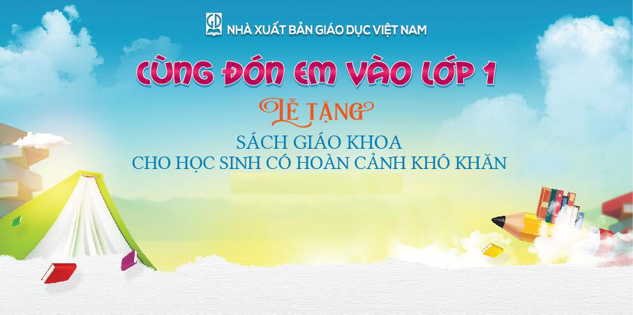 20.000 cuốn sách giáo khoa lớp 1 đến tay học sinh có hoàn cảnh khó khăn