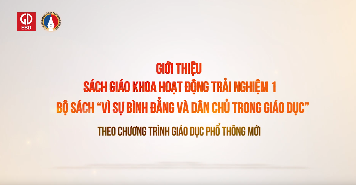 Giới thiệu SGK Hoạt động trải nghiệm 1