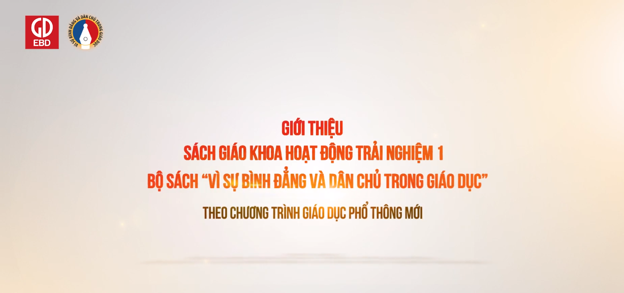 Giới thiệu SGK Hoạt động trải nghiệm 1